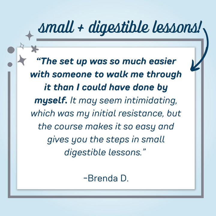 5-Star Review for Paperless Made Simple, which is broken up into small and digestible lessons
