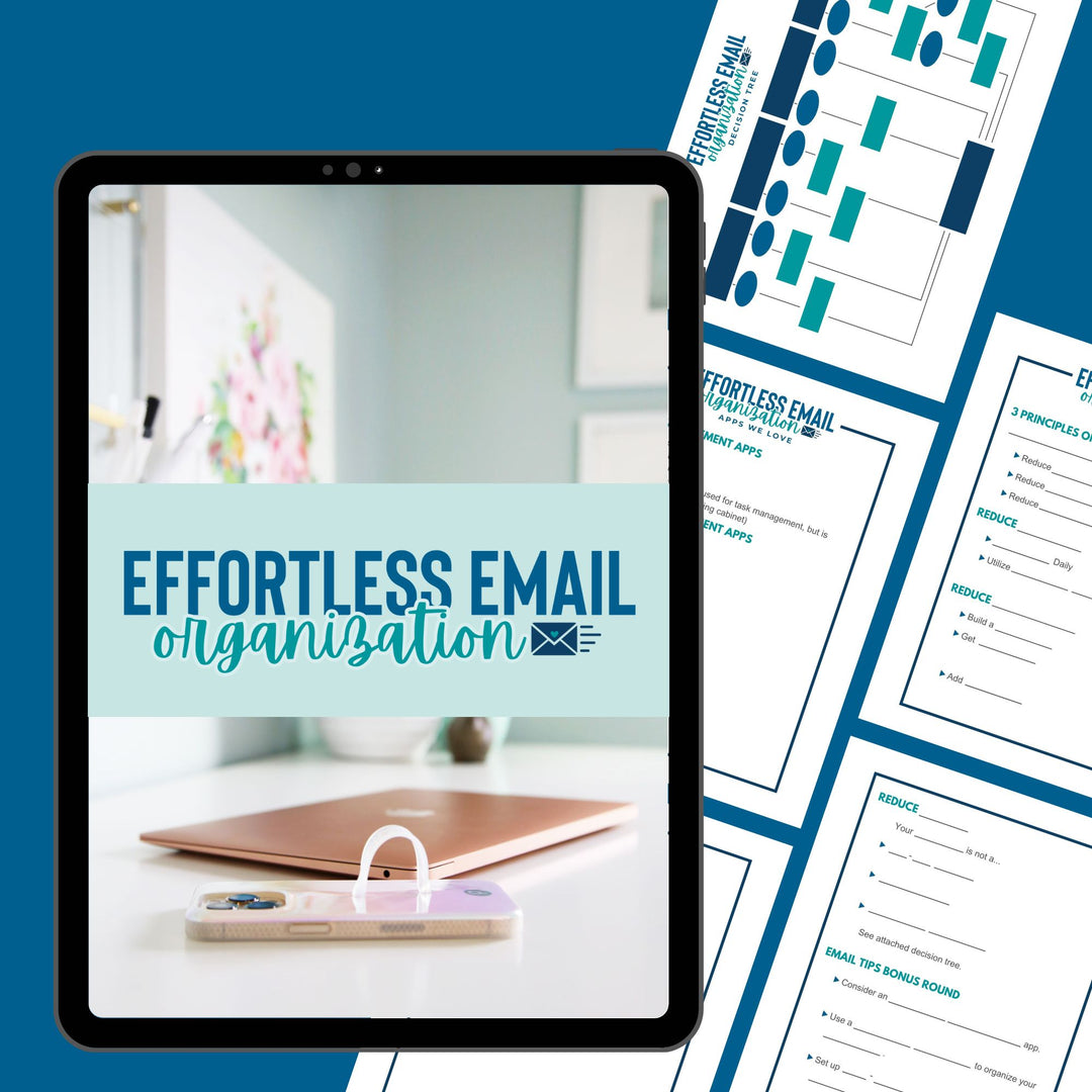 Effortless Email Organization Workshop - Learn the easy way to manage your email inbox so it's no longer overwhelming, allowing you to achieve inbox zero every day.