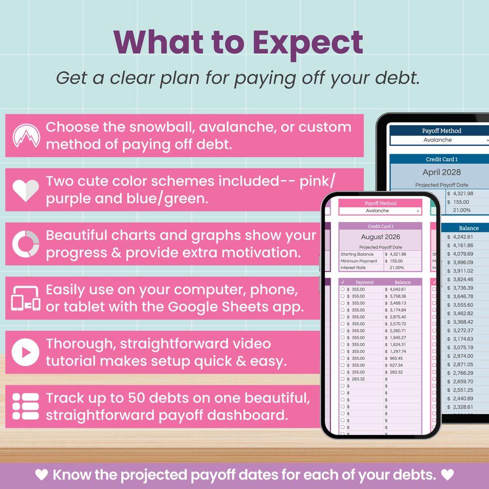 Fillable Planning Printables