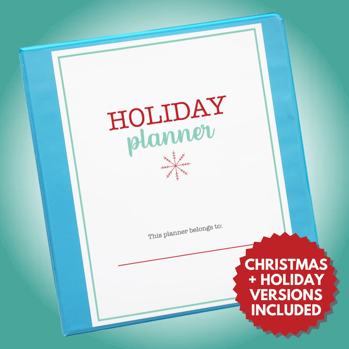 Christmas and Holiday Planner Printables