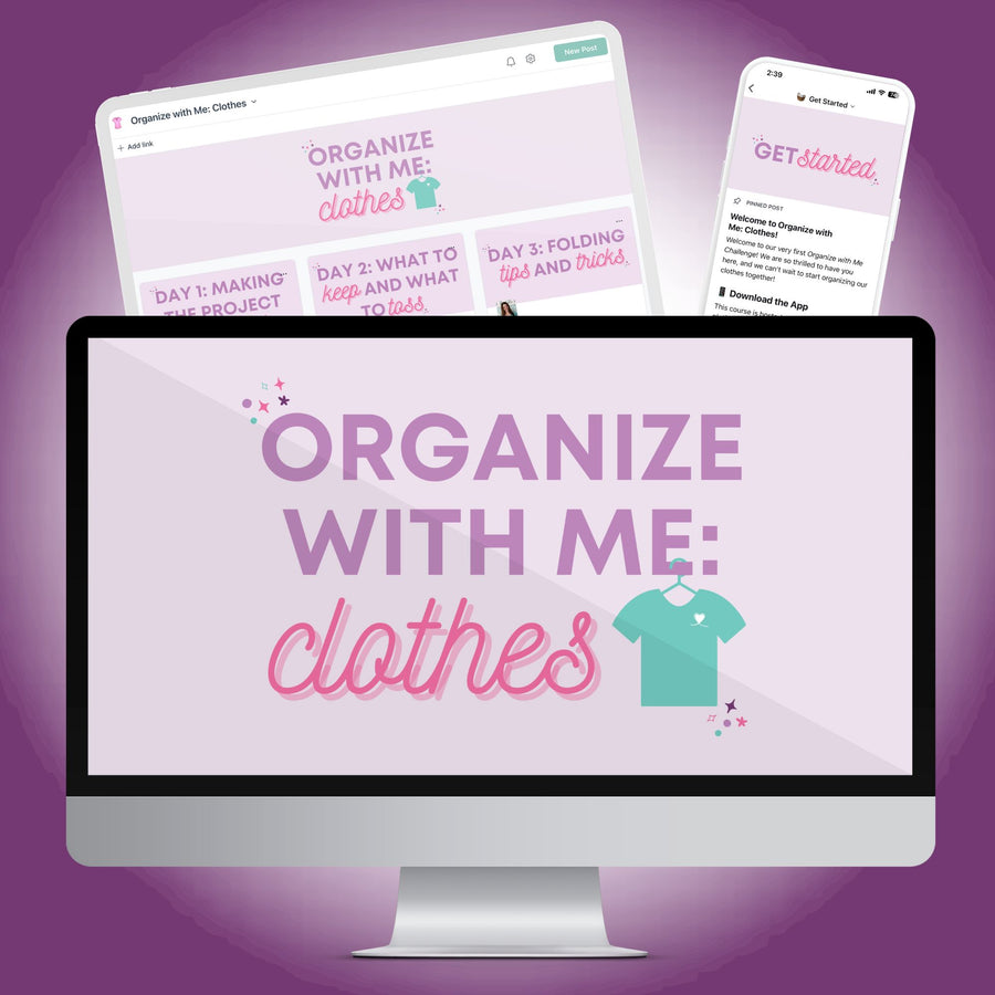 Organize with Me: Clothes Challenge