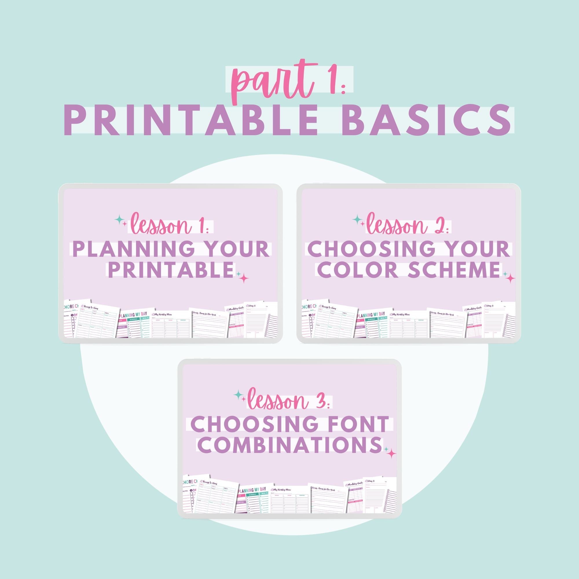 Create Your Own Organizing Printables with Canva, Part 1: Printable Basics