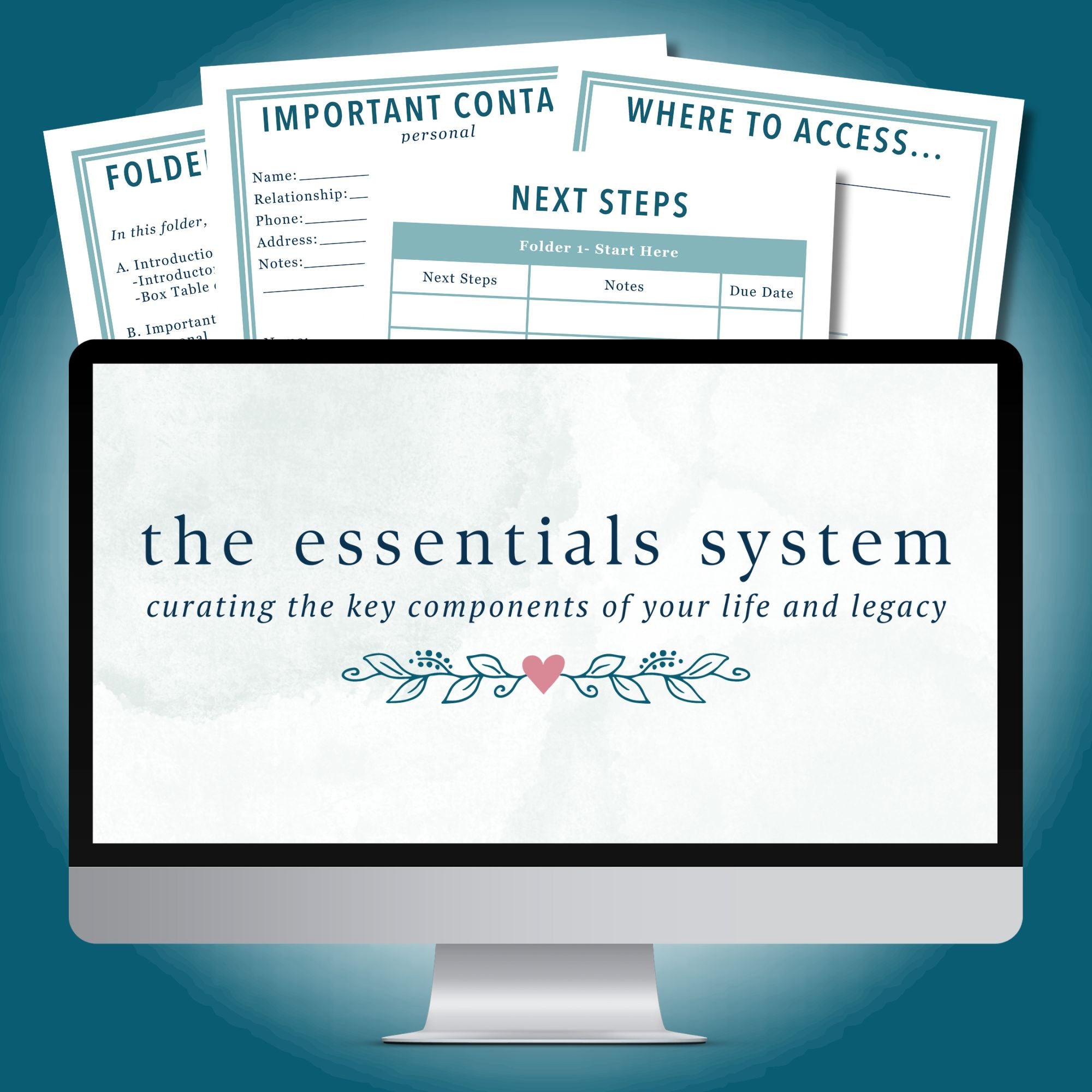 The Essentials System Course – Abby Organizes