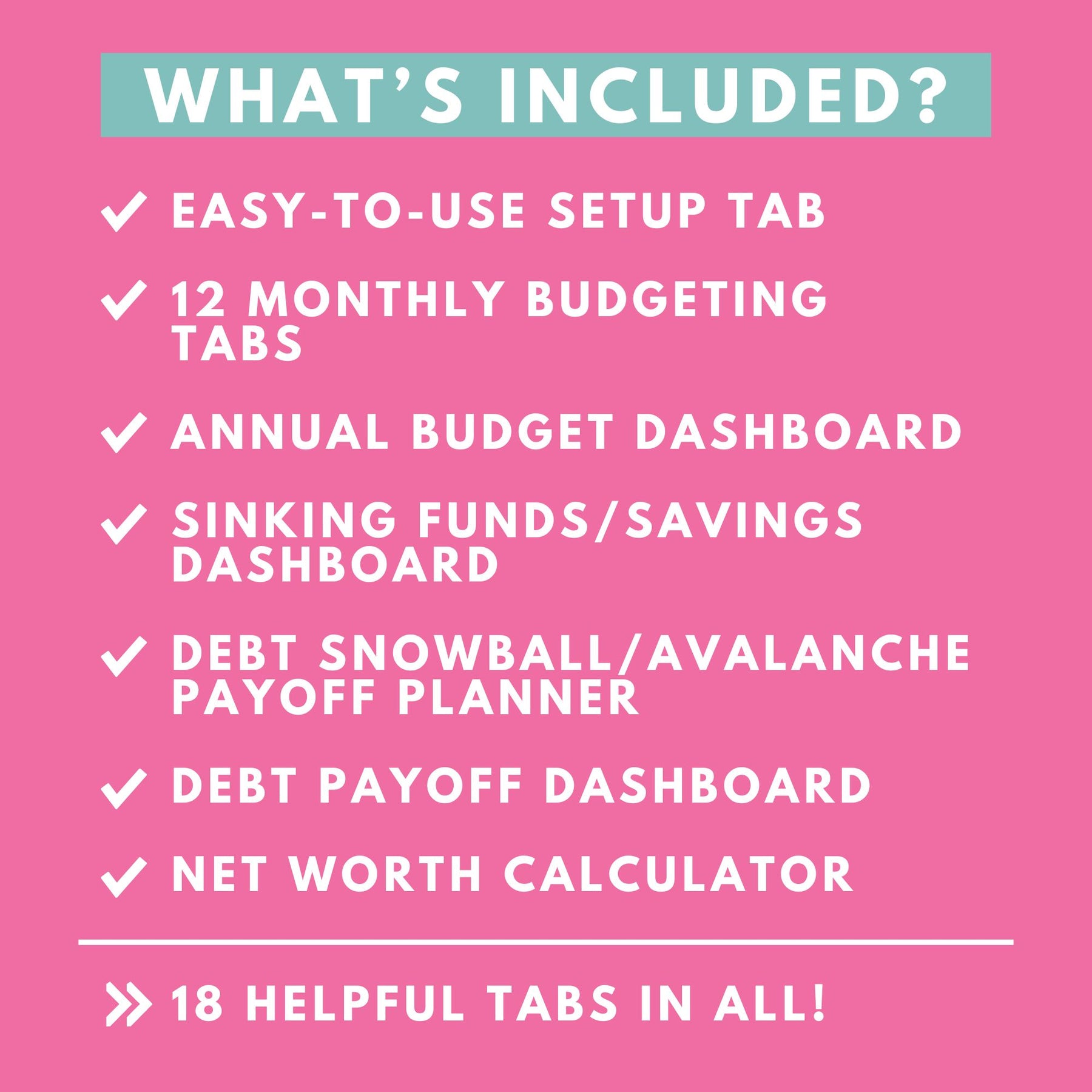 Complete Finance Dashboard and Annual Budget System for Google Sheets ...